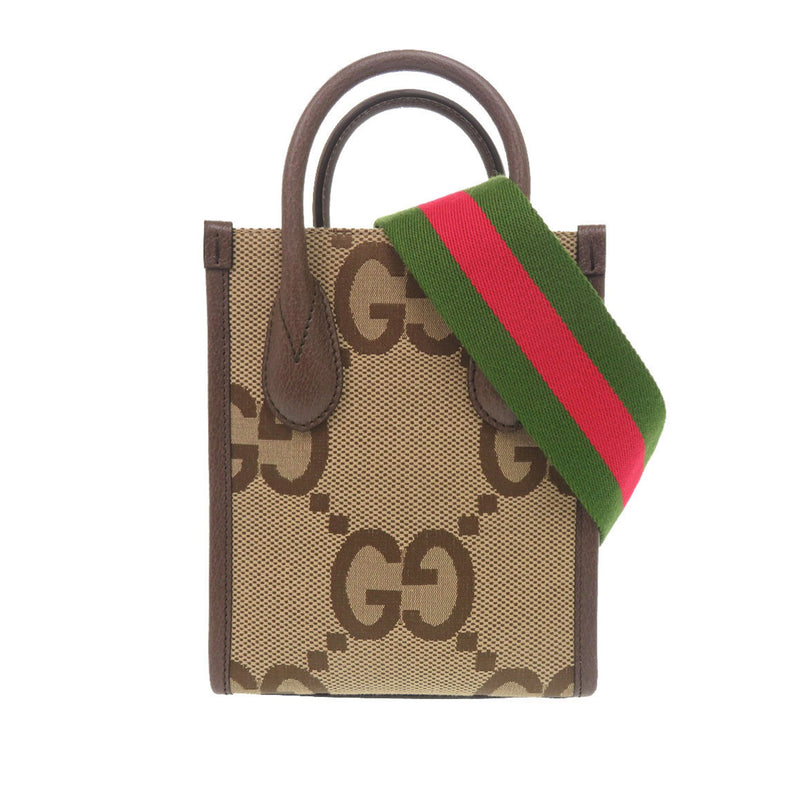 Mini Jumbo GG Canvas Web Satchel