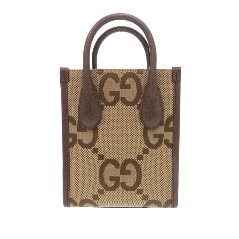 Mini Jumbo GG Canvas Web Satchel - Image 2