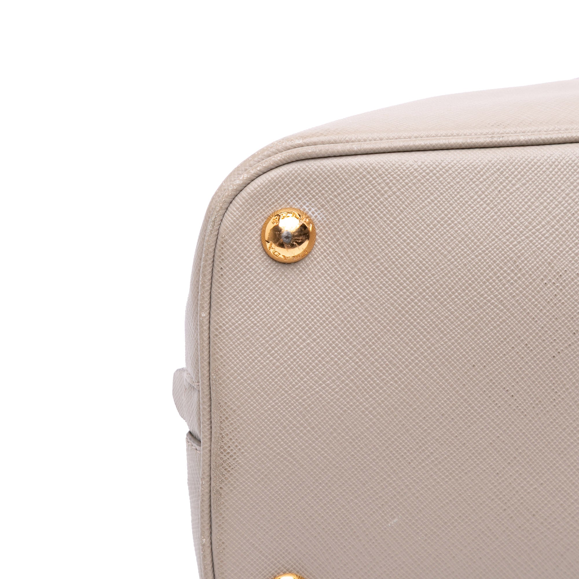 Medium Bicolor Saffiano Lux Promenade Satchel - Image 10
