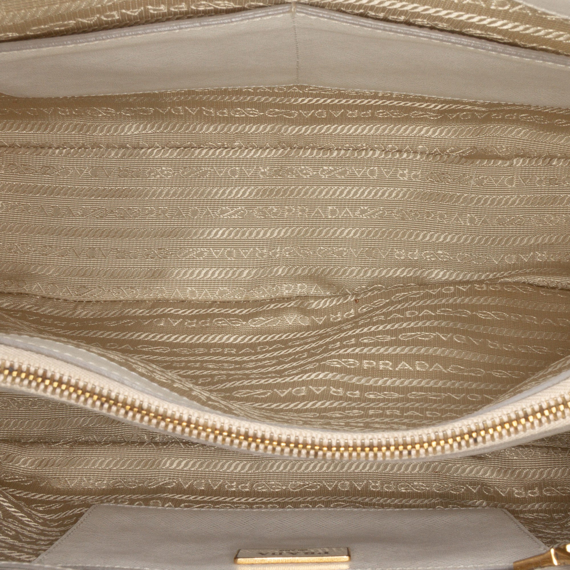 Medium Bicolor Saffiano Lux Promenade Satchel - Image 4