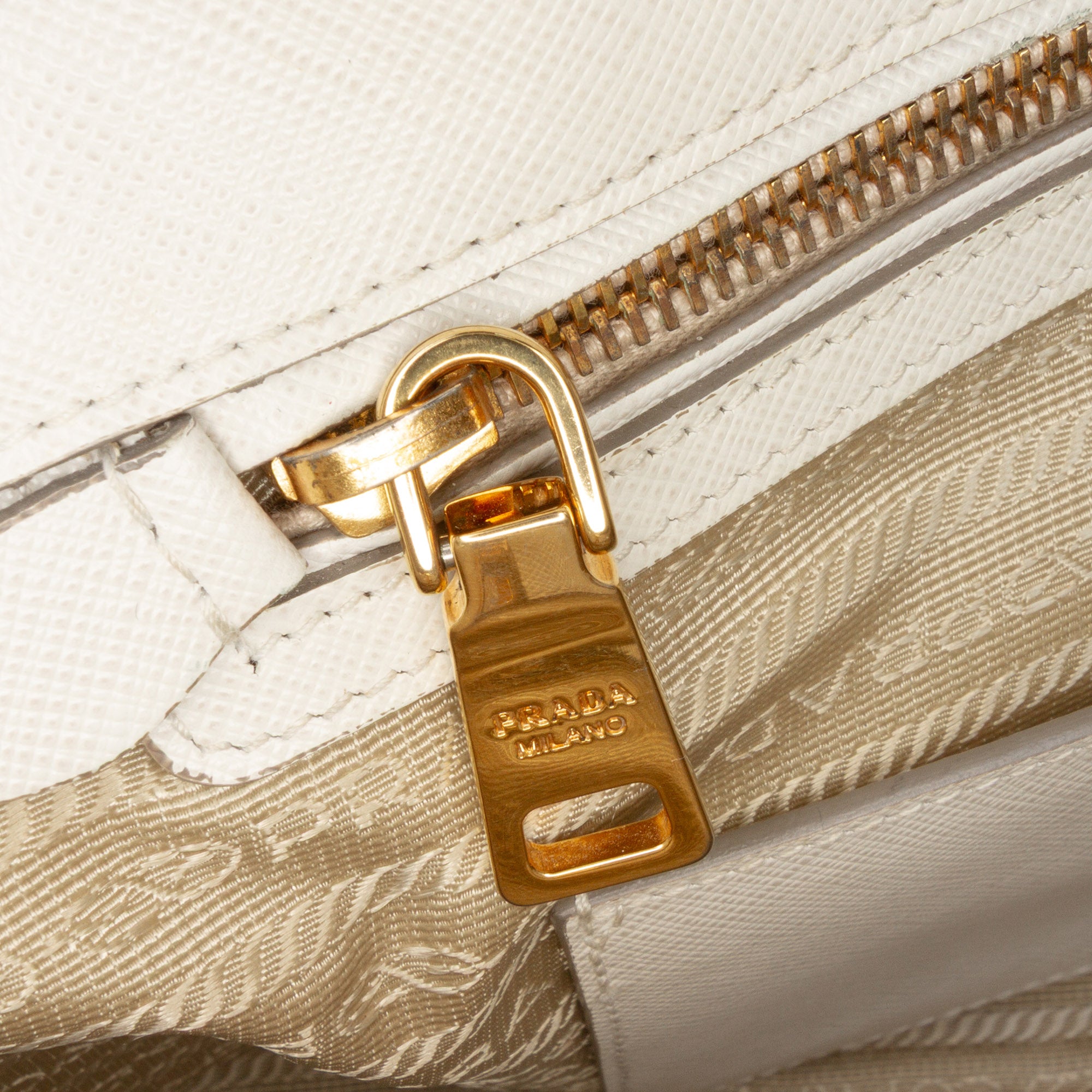 Medium Bicolor Saffiano Lux Promenade Satchel - Image 8