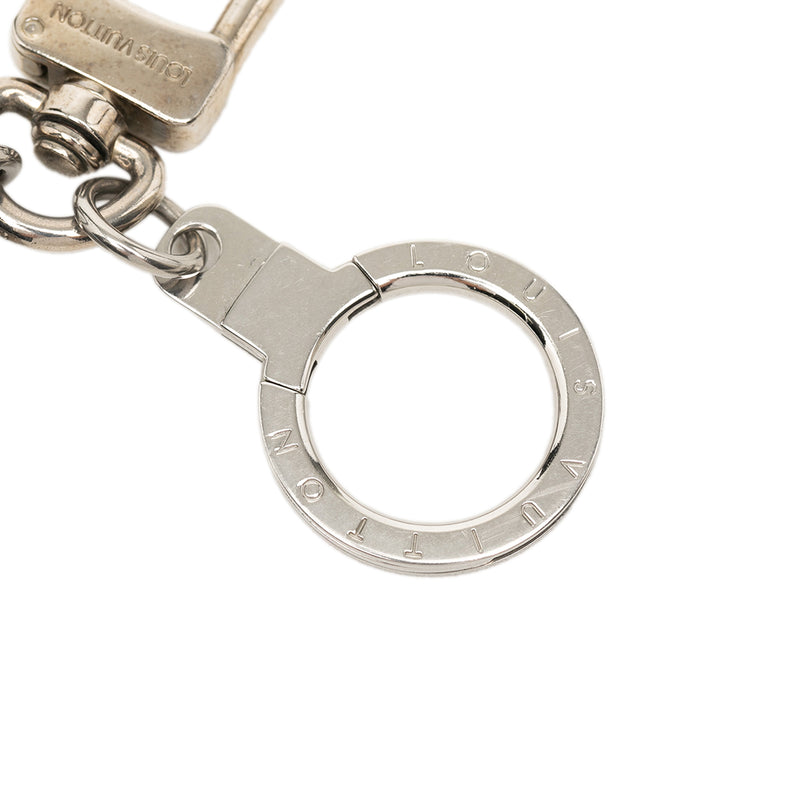 Brass Damier Porte Cles Address Bag Charm and Key Holder - Image 4