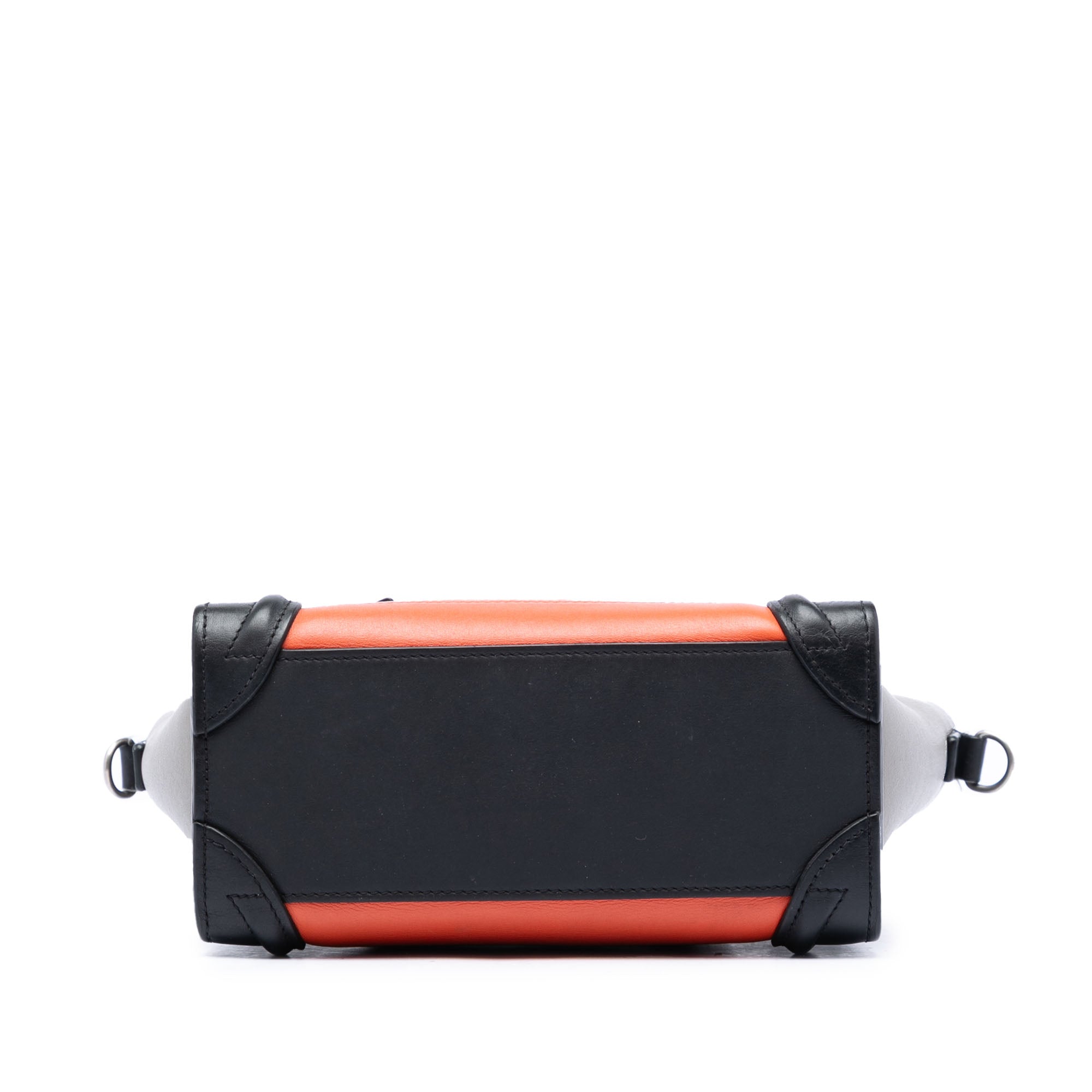 Nano Tricolor Leather Luggage Tote - Image 3