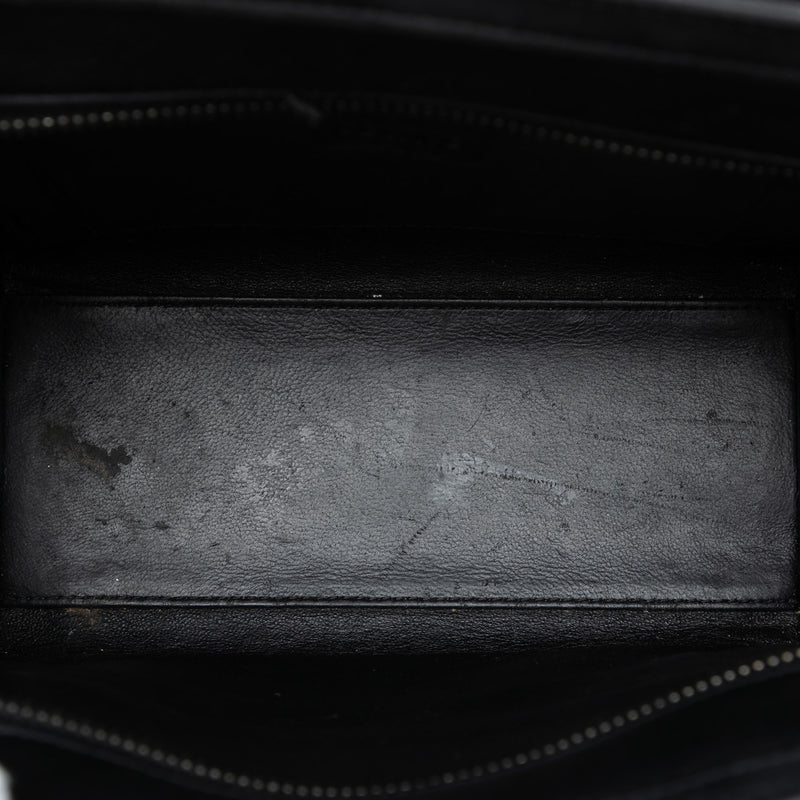Nano Tricolor Leather Luggage Tote - Image 4