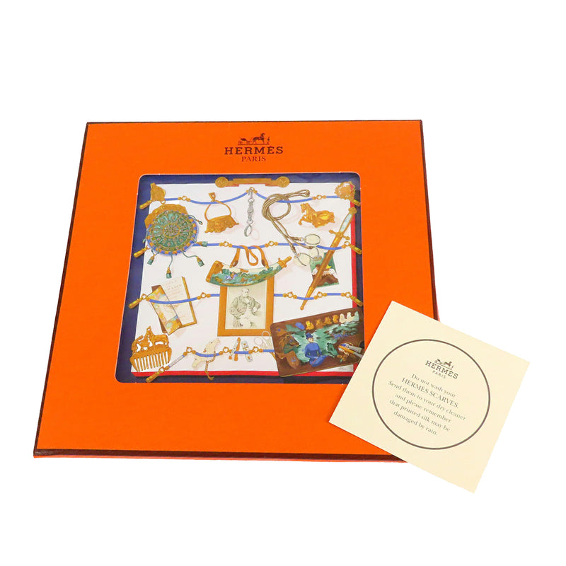 Memoire d Hermes Silk Scarf 90 - Image 7