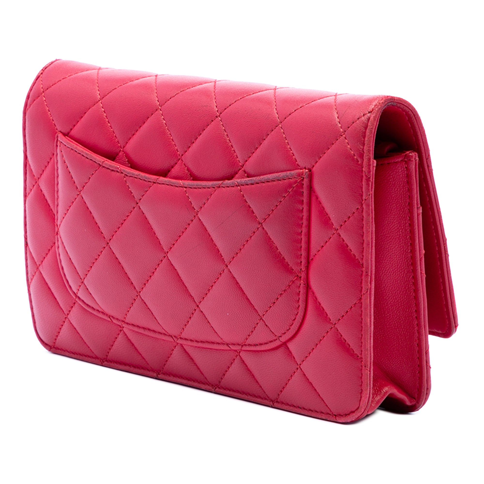 CC Quilted Lambskin Wallet on Chain - Image 2