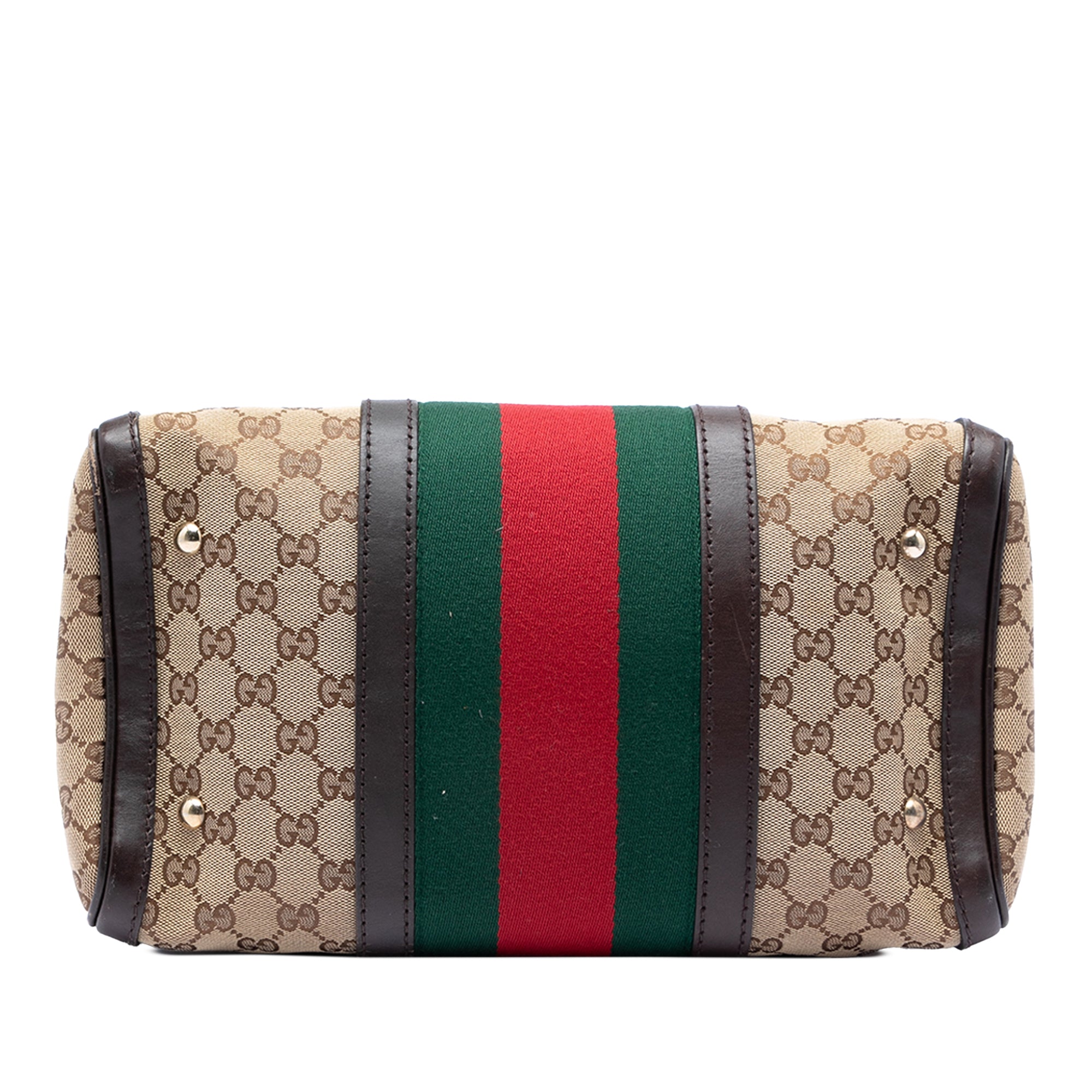 Medium GG Canvas Web Joy Boston Bag - Image 3