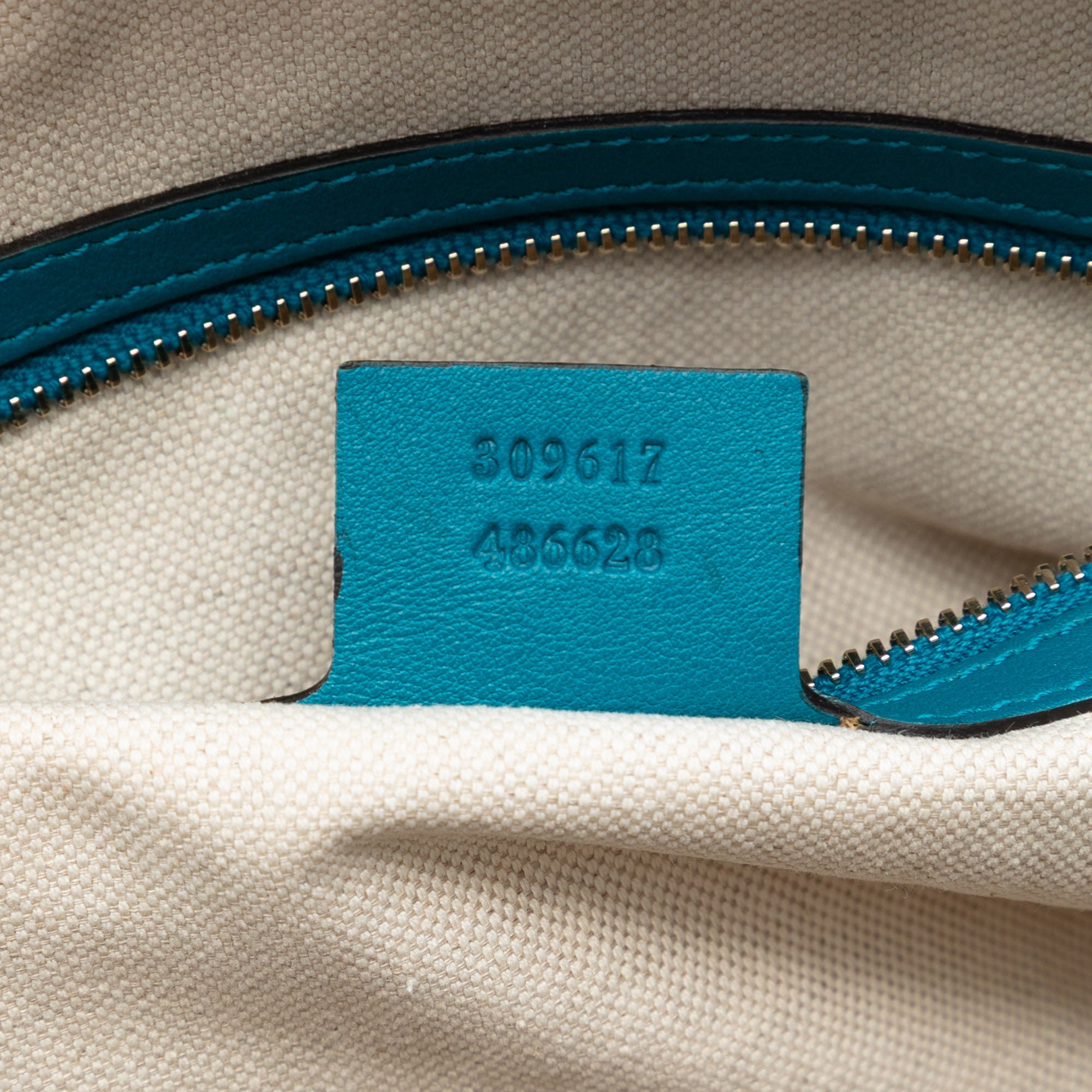 Small Microguccissima Bicolor Patent Nice Dome Satchel - Image 6
