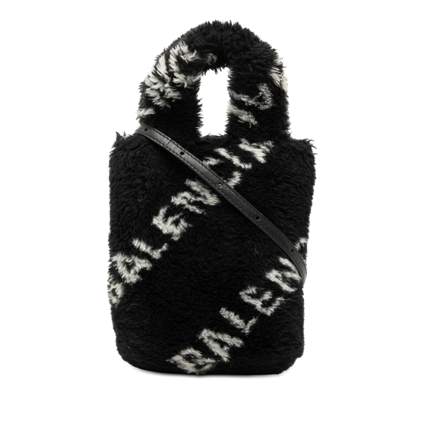Faux Fur Logo Everyday Phone Holder - Image 1
