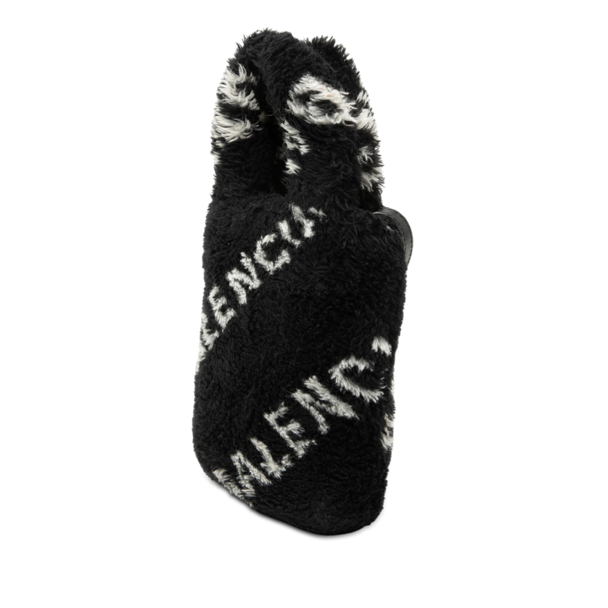 Faux Fur Logo Everyday Phone Holder - Image 2