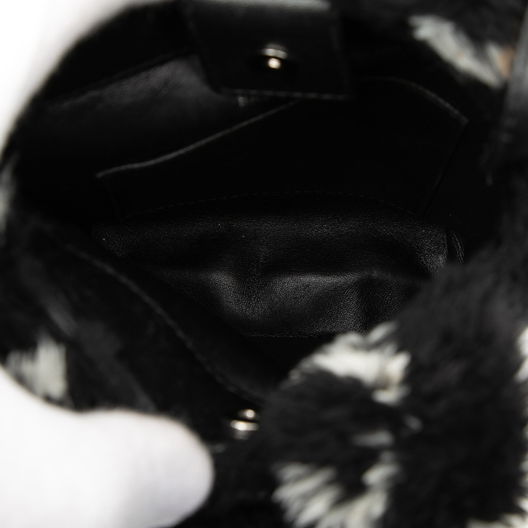 Faux Fur Logo Everyday Phone Holder - Image 4