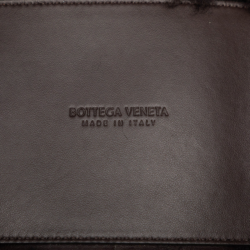 Small Shearling Intrecciato Arco Tote - Image 5