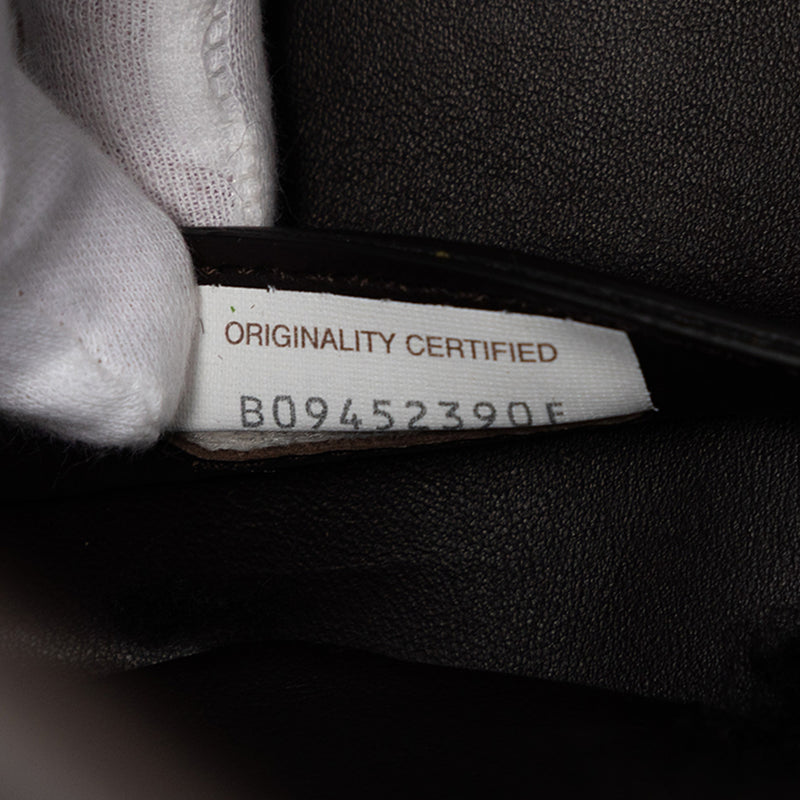 Small Shearling Intrecciato Arco Tote - Image 6