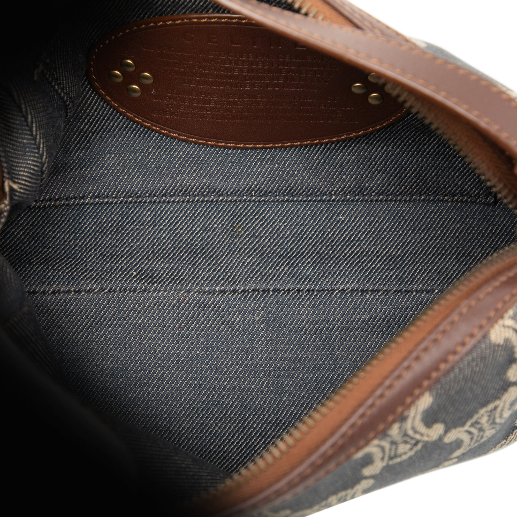 Macadam Denim Shoulder Bag - Image 4