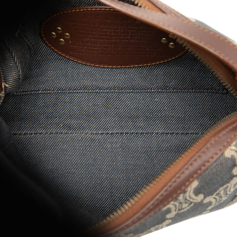Macadam Denim Shoulder Bag - Image 4