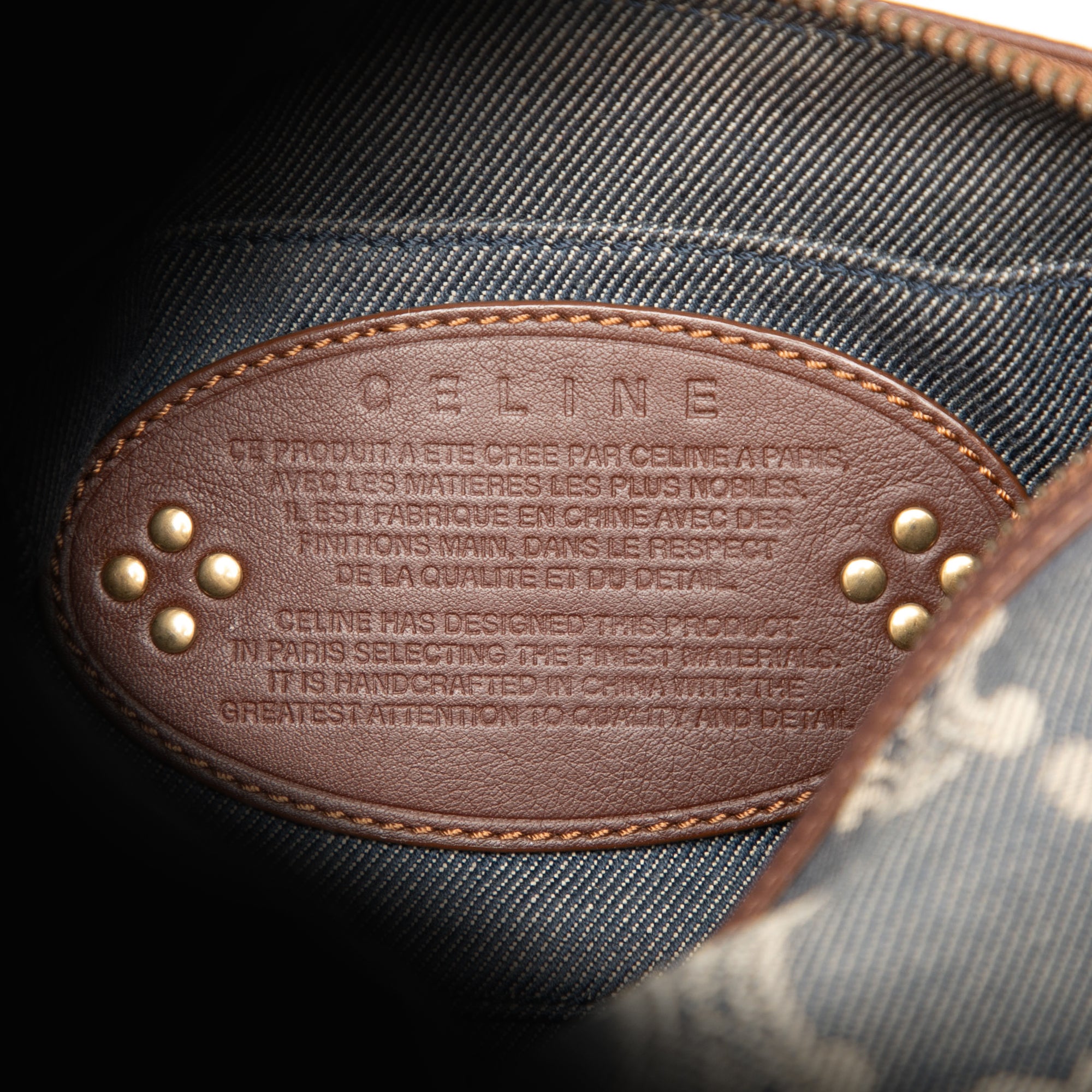 Macadam Denim Shoulder Bag - Image 5