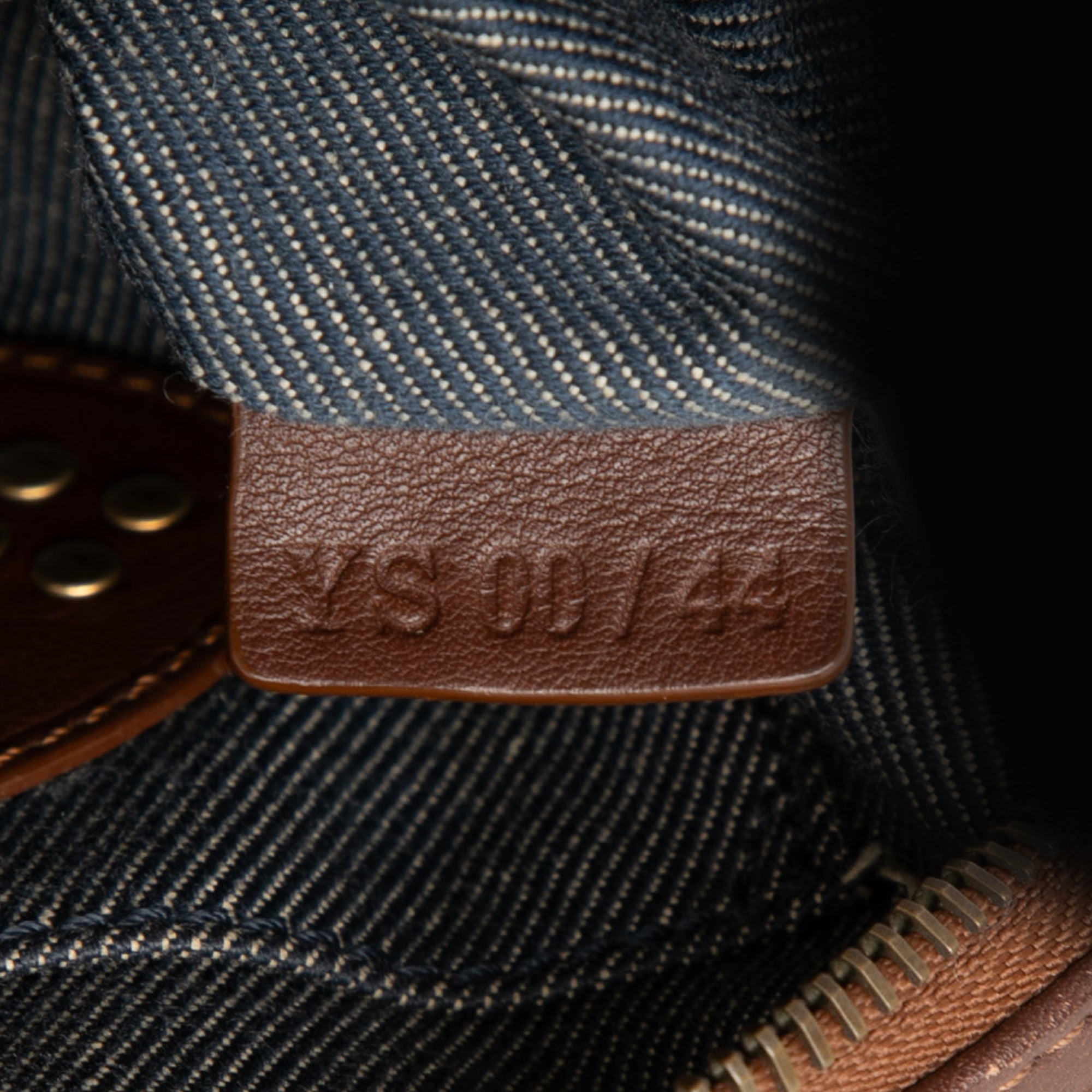 Macadam Denim Shoulder Bag - Image 6