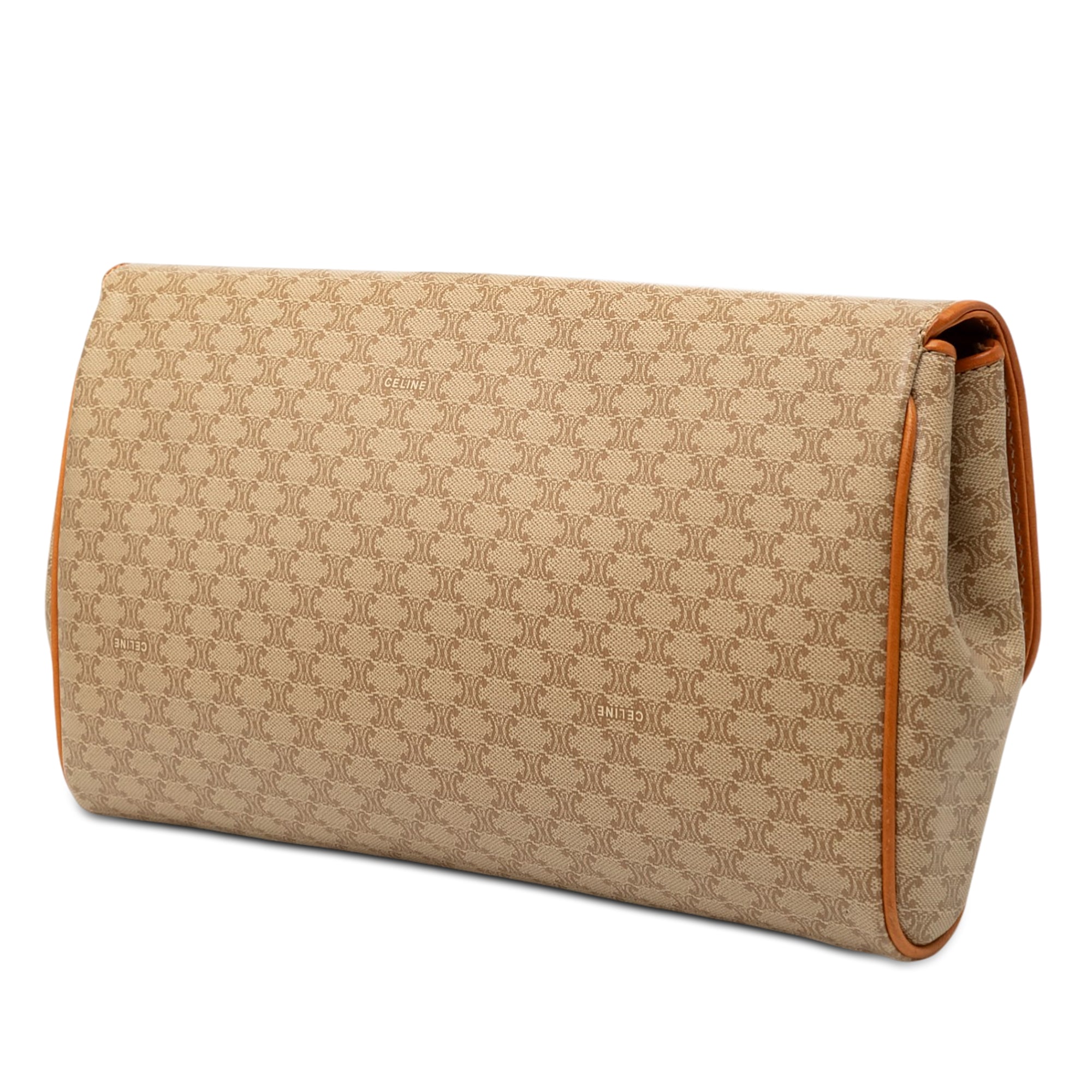 Macadam Coated Canvas Clutch - Image 2