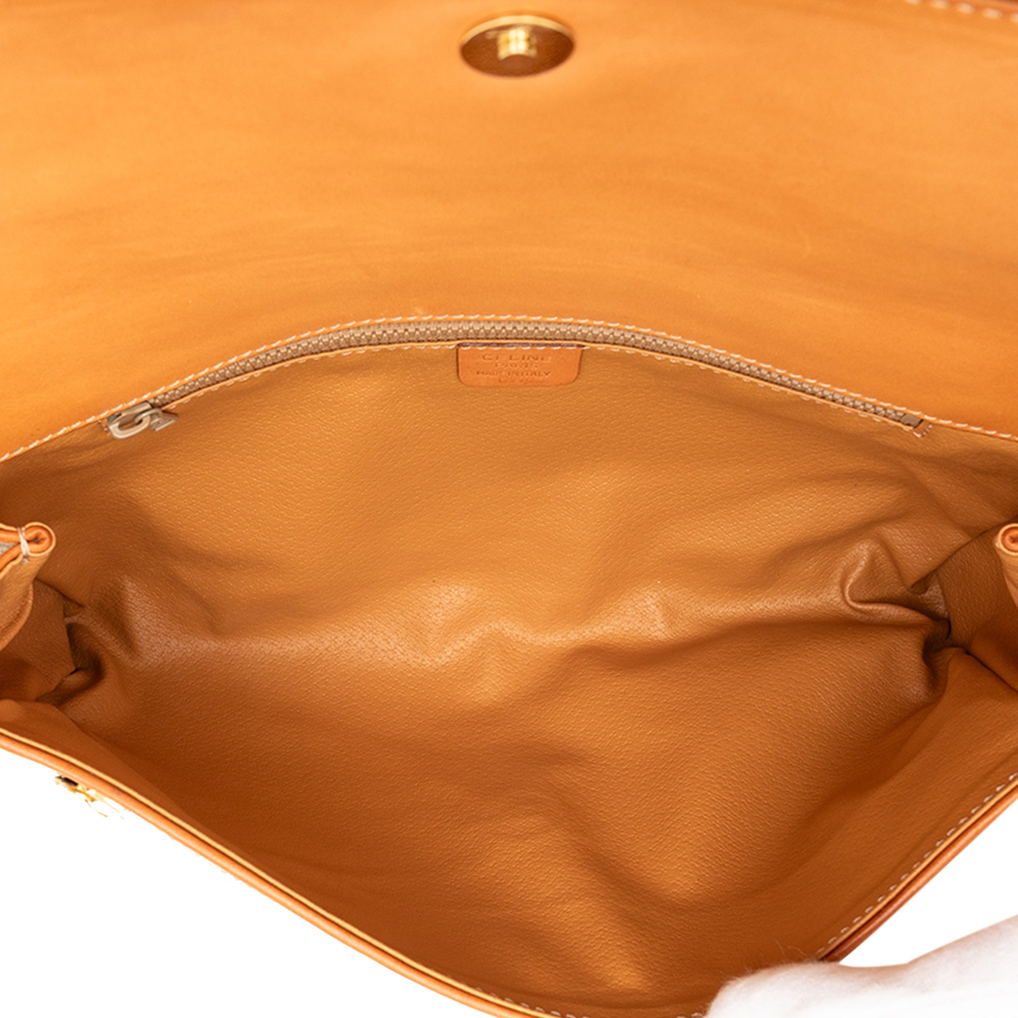 Macadam Coated Canvas Clutch - Image 4