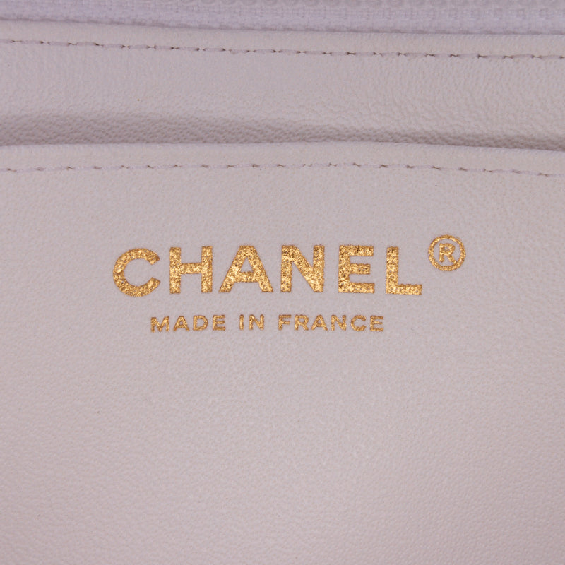 Mini Rectangular Classic Printed Calfskin Single Flap - Image 5