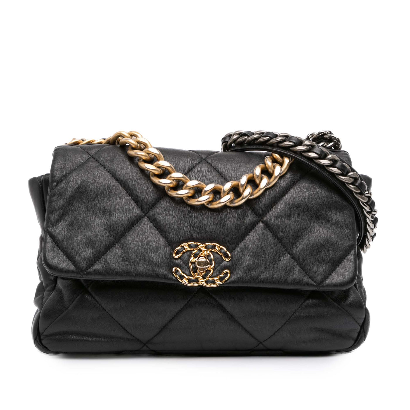 Large Lambskin 19 Flap - Image 1
