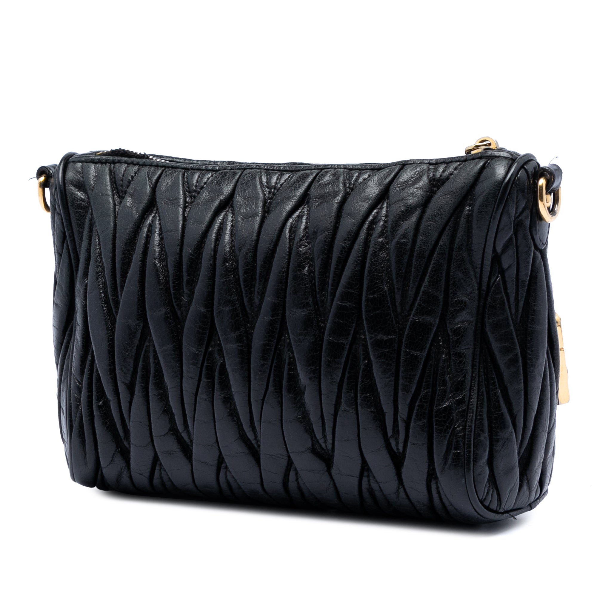 Matelasse Nappa Lux Charm Shoulder Bag - Image 2