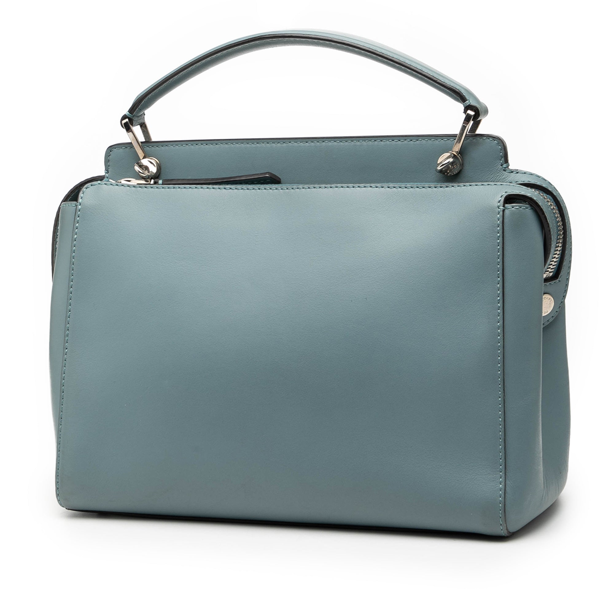 Medium Leather DotCom Satchel - Image 2