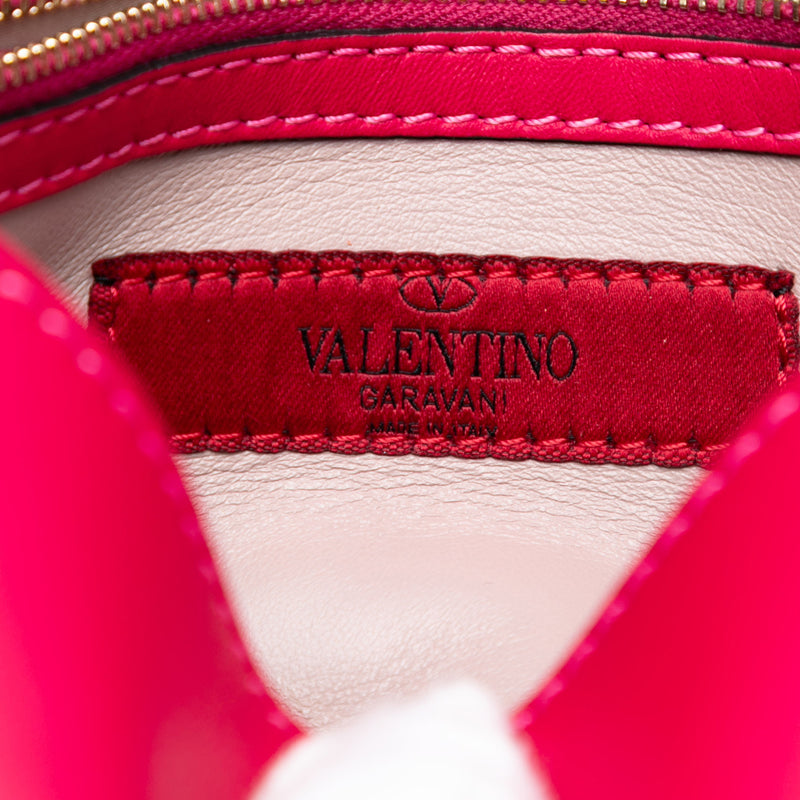 Leather Rockstud Flap Clutch - Image 5