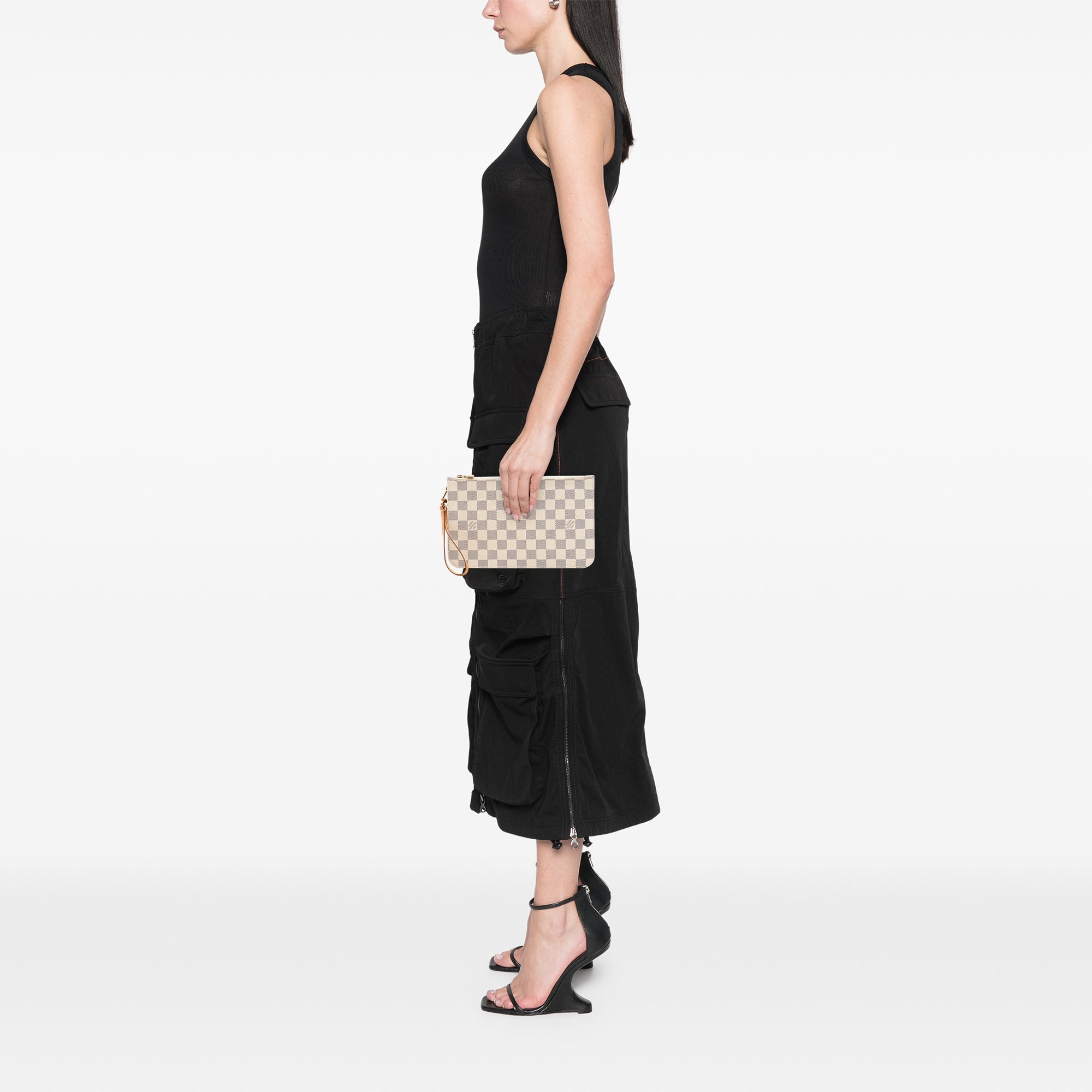 Damier Azur Neverfull MM Pouch - Image 7