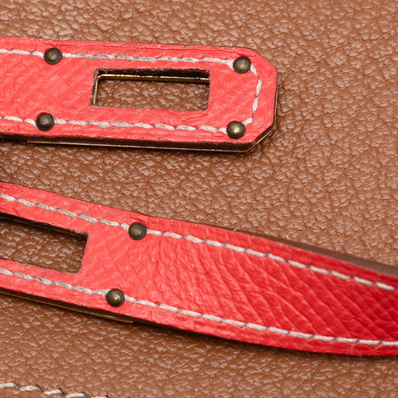 Epsom Kelly Depliant Wallet - Image 4