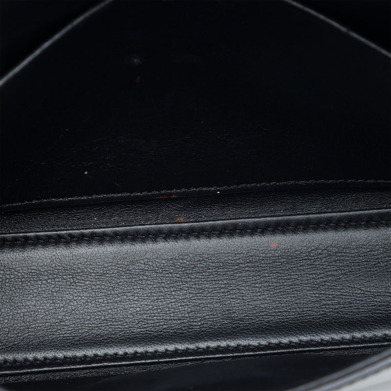 Shiny Calfskin Triomphe Claude Shoulder Bag - Image 4