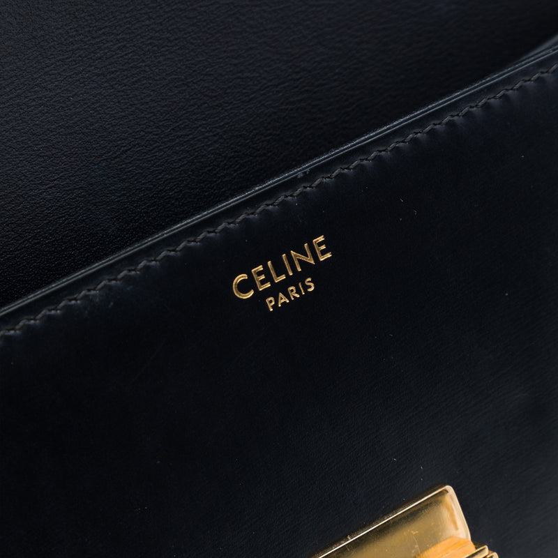 Shiny Calfskin Triomphe Claude Shoulder Bag - Image 5