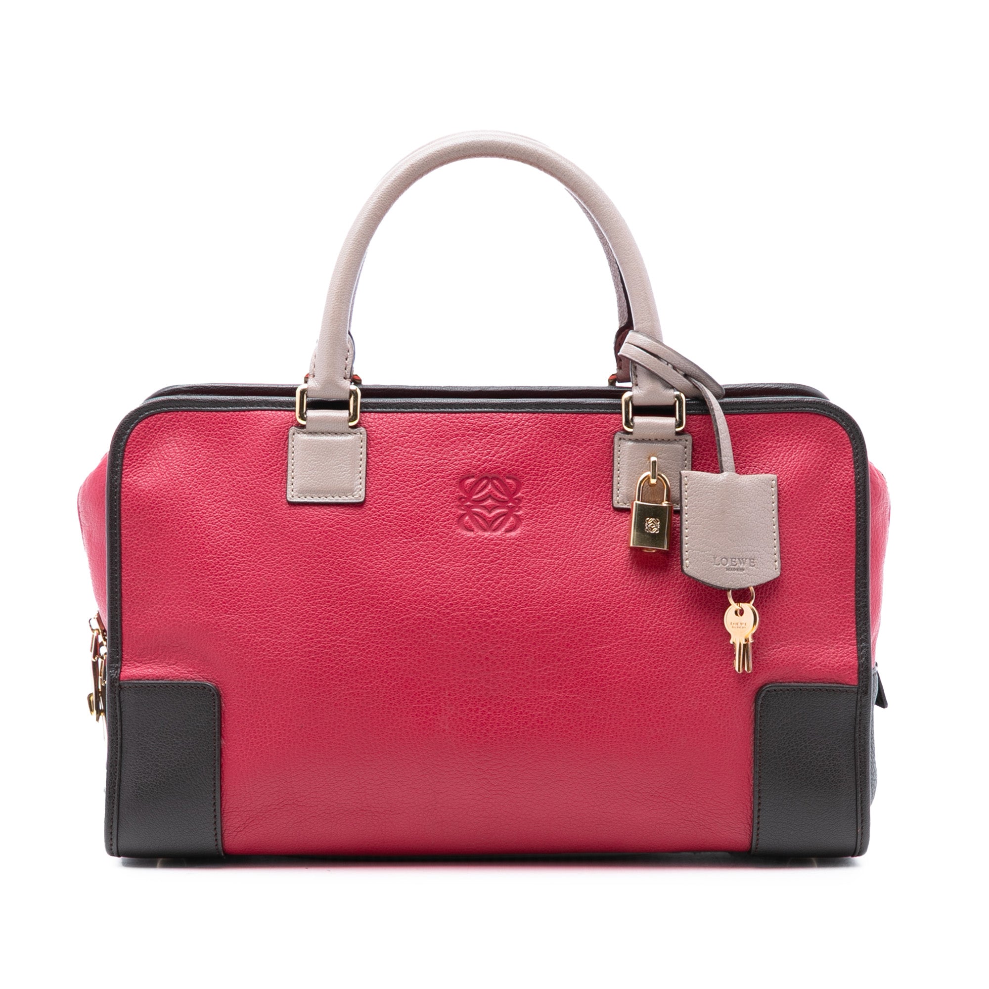 Tricolor Leather Amazona 36 - Image 1