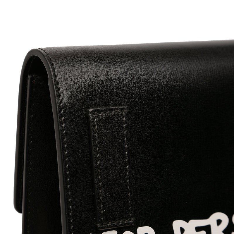 Glazed Calfskin Cash Inside Jitney 0.7 Bag - Image 7