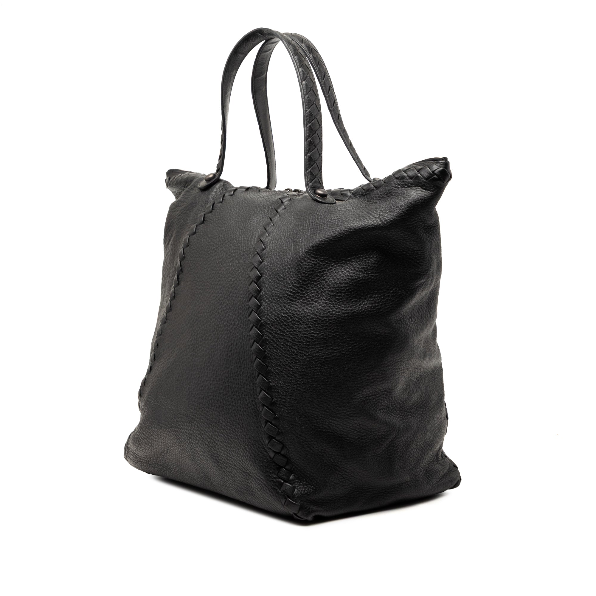 Intrecciato Trimmed Cervo Tote - Image 2