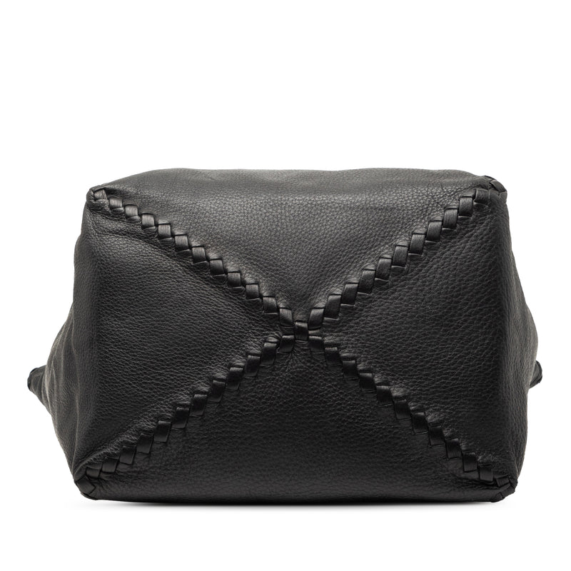 Intrecciato Trimmed Cervo Tote - Image 3