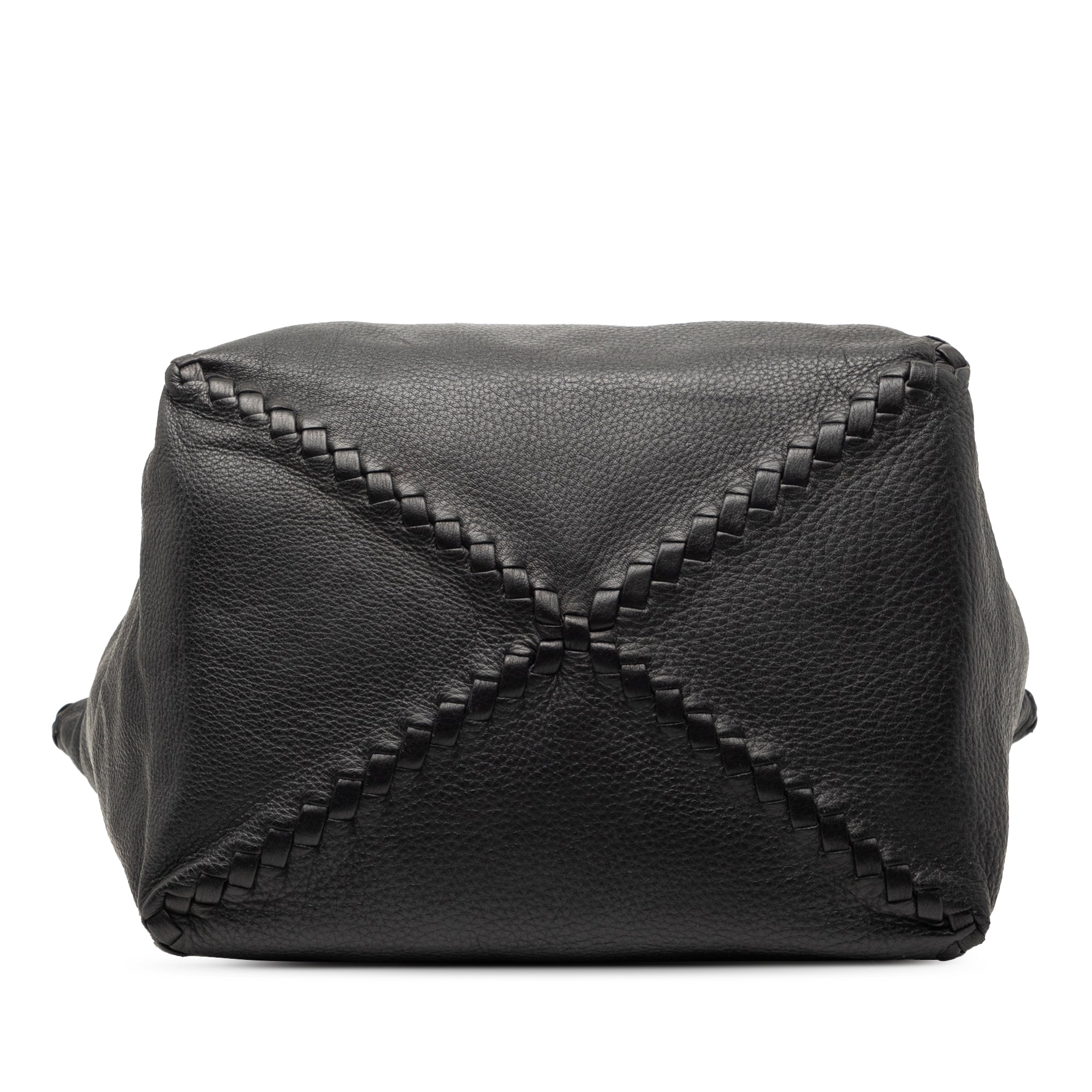 Intrecciato Trimmed Cervo Tote - Image 3