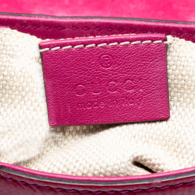 Small Patent Soho Chain Flap Crossbody - Image 5