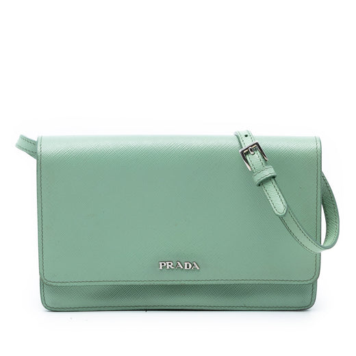 Saffiano Wallet on Strap - Image 1