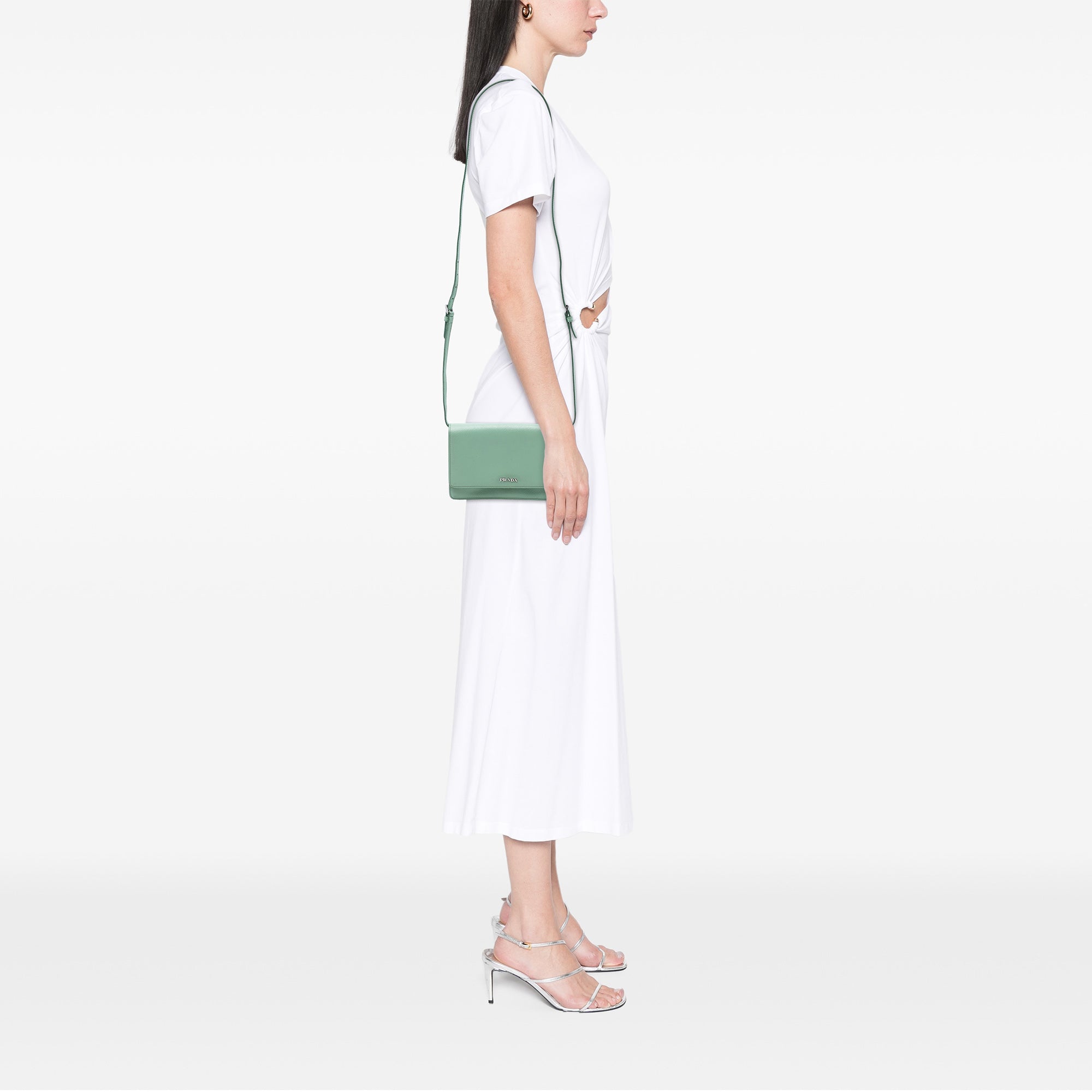 Saffiano Wallet on Strap - Image 6