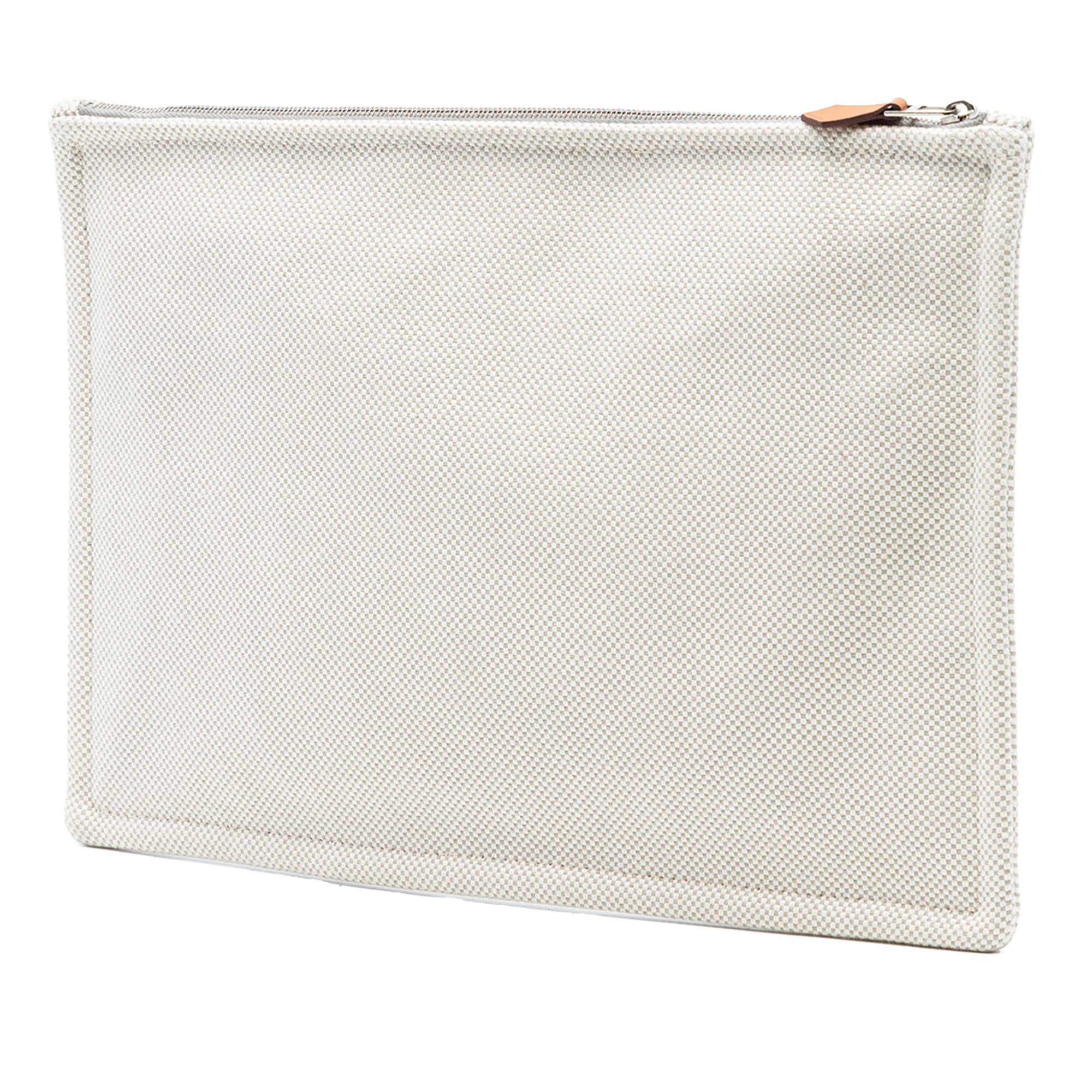 H Canvas Embroidered Electrique Flat Case - Image 2