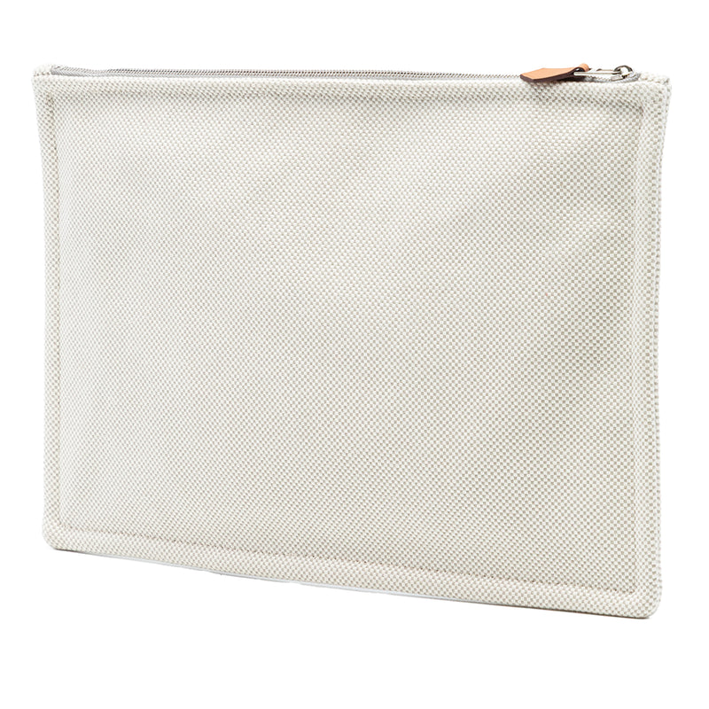 H Canvas Embroidered Electrique Flat Case - Image 2