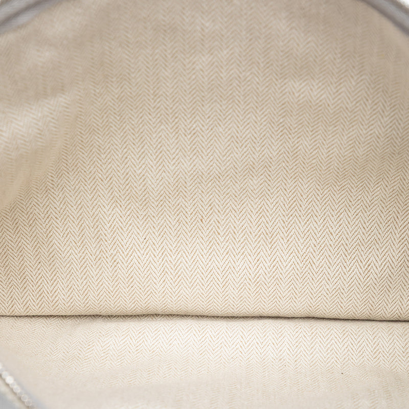 H Canvas Embroidered Electrique Flat Case - Image 4