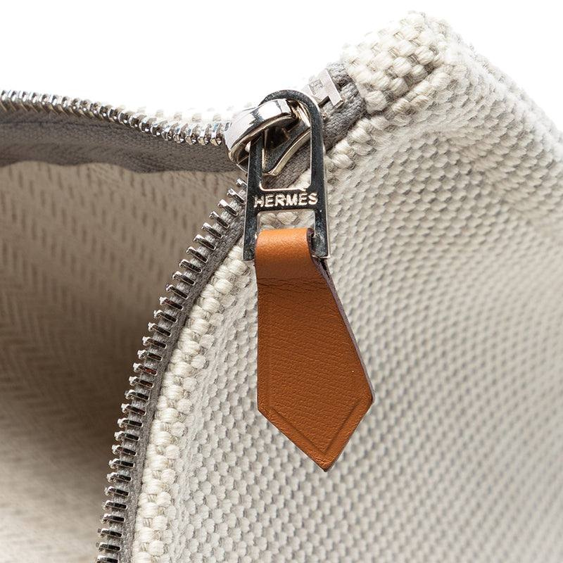 H Canvas Embroidered Electrique Flat Case - Image 5