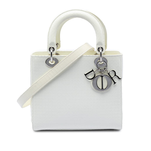Medium Patent Microcannage Lady Dior - Image 1