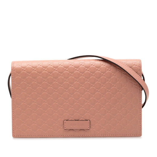 Microguccissima Wallet on Strap - Image 1