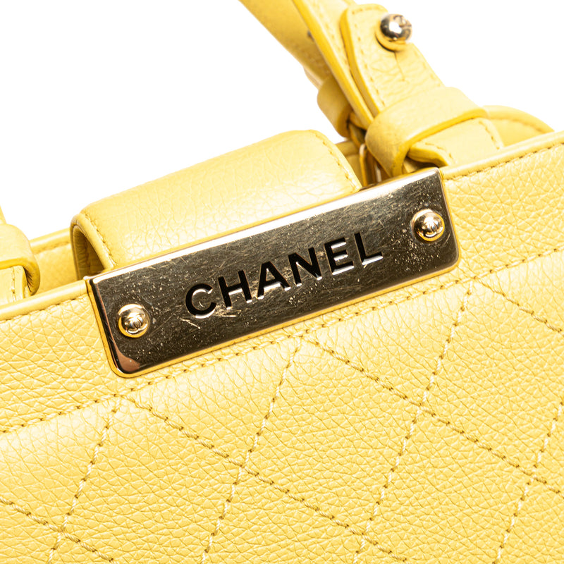 Mini Calfskin Label Click Shopping Tote - Image 8