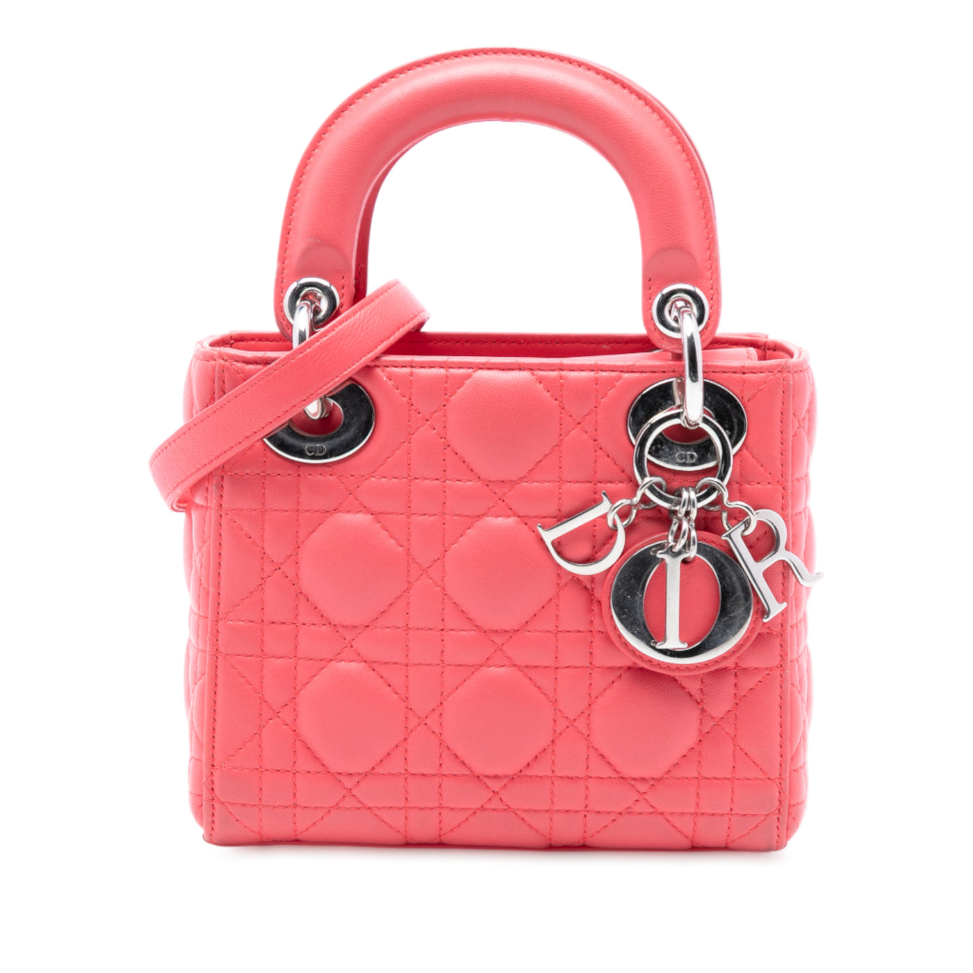Mini Lambskin Cannage Lady Dior - Image 1