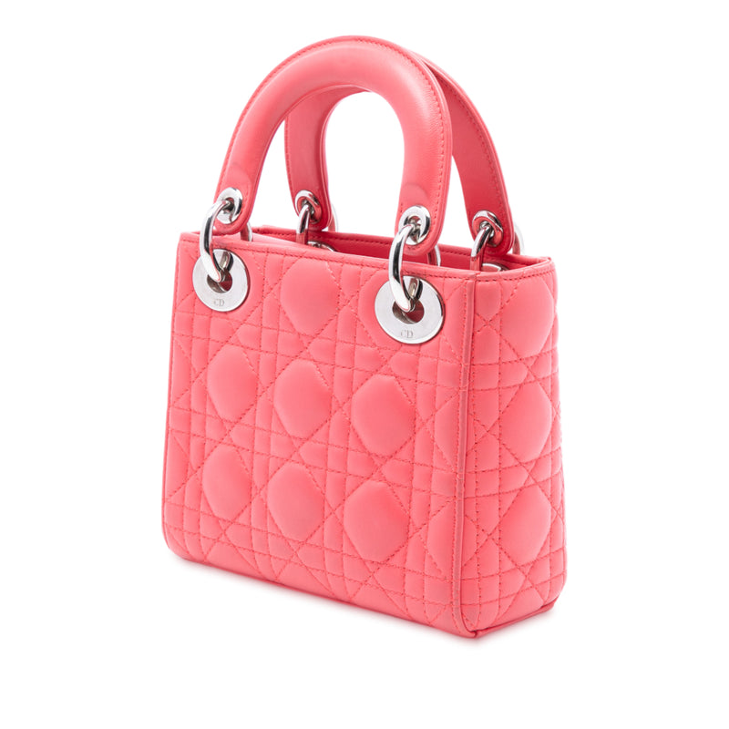 Mini Lambskin Cannage Lady Dior - Image 2