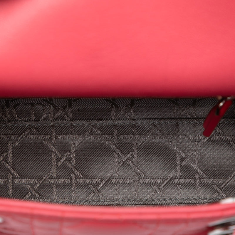 Mini Lambskin Cannage Lady Dior - Image 4